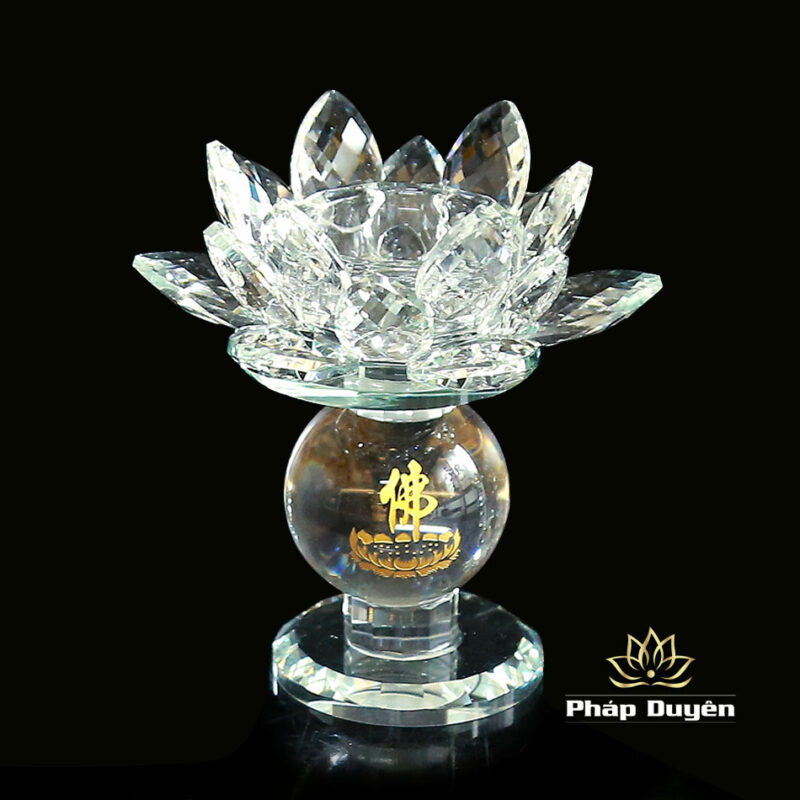 Đế Nến Hoa Sen Chân Cao, Nhiều Mầu Cao 12cm (Giá Tính Cho Một Chiếc) - Ảnh 4