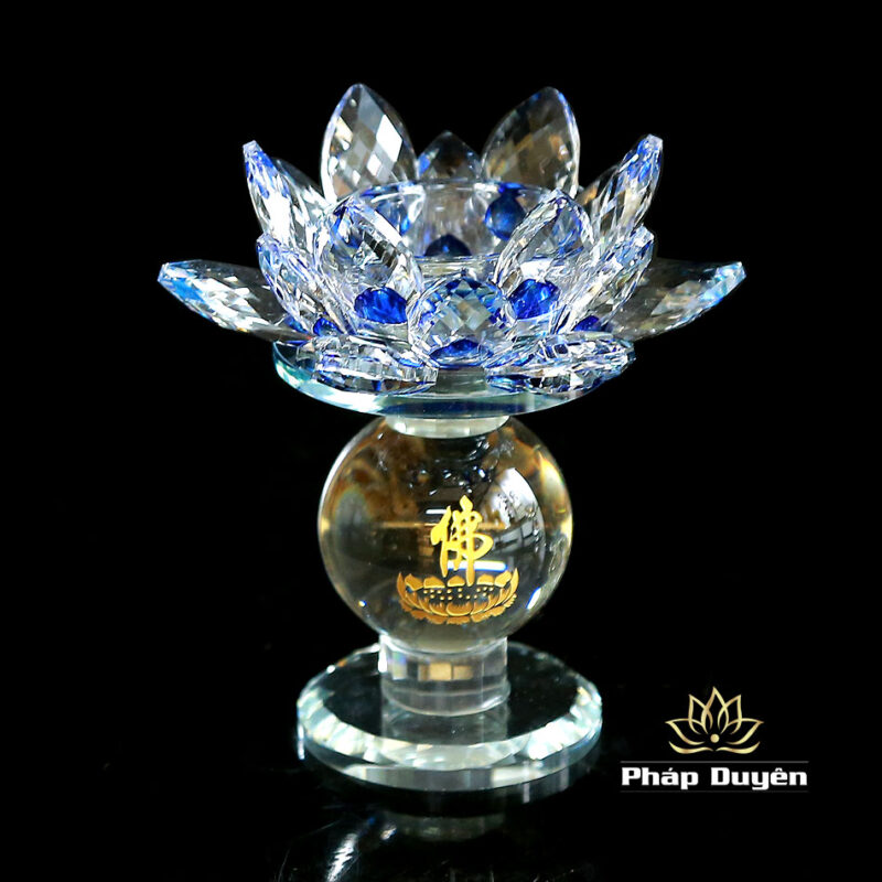 Đế Nến Hoa Sen Chân Cao, Nhiều Mầu Cao 12cm (Giá Tính Cho Một Chiếc) - Ảnh 6
