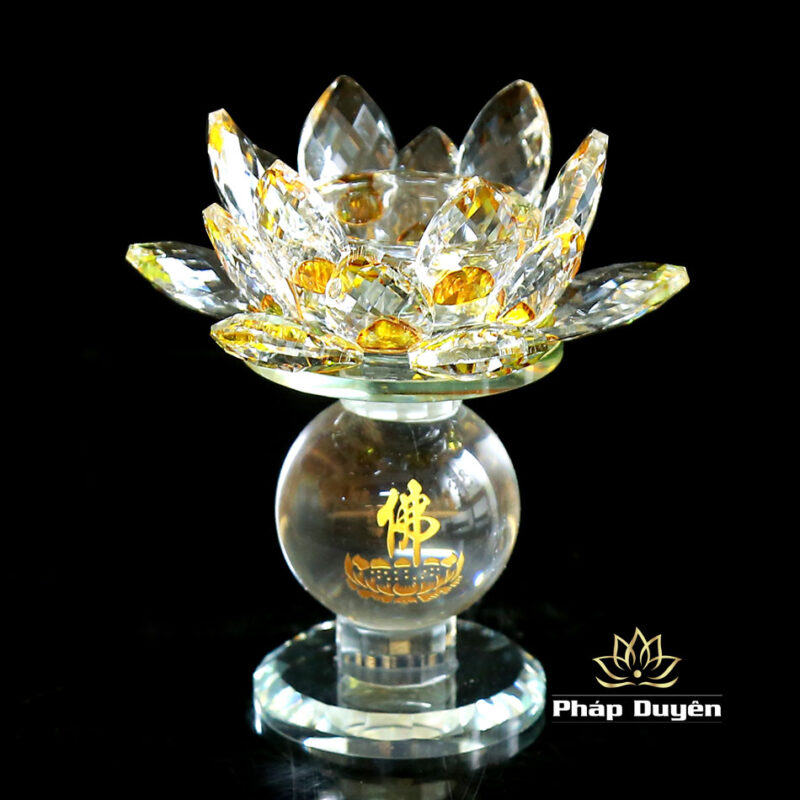 Đế Nến Hoa Sen Chân Cao, Nhiều Mầu Cao 12cm (Giá Tính Cho Một Chiếc) - Ảnh 7