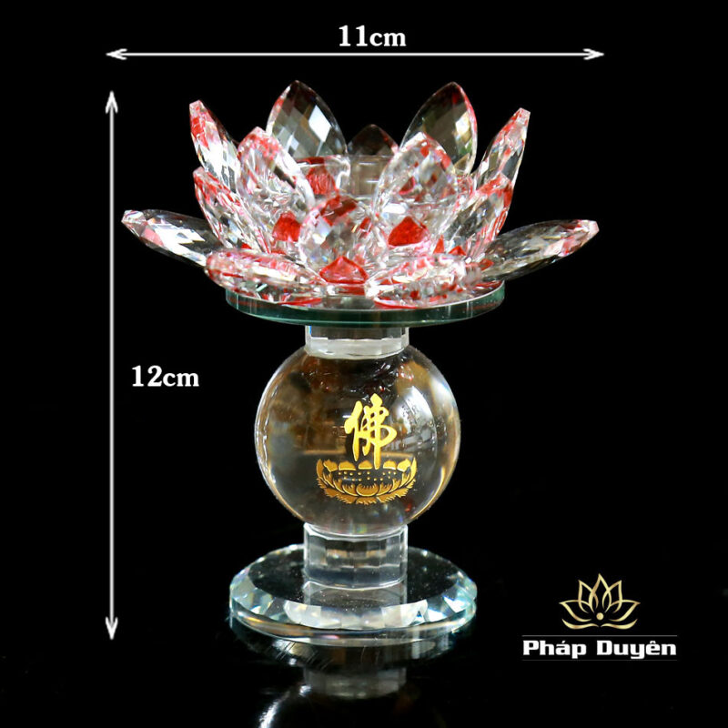 Đế Nến Hoa Sen Chân Cao, Nhiều Mầu Cao 12cm (Giá Tính Cho Một Chiếc) - Ảnh 11