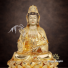 Tượng Quan Âm Bồ Tát, Chất Liệu Đồng, Nhiều Kích Thước - ảnh 2