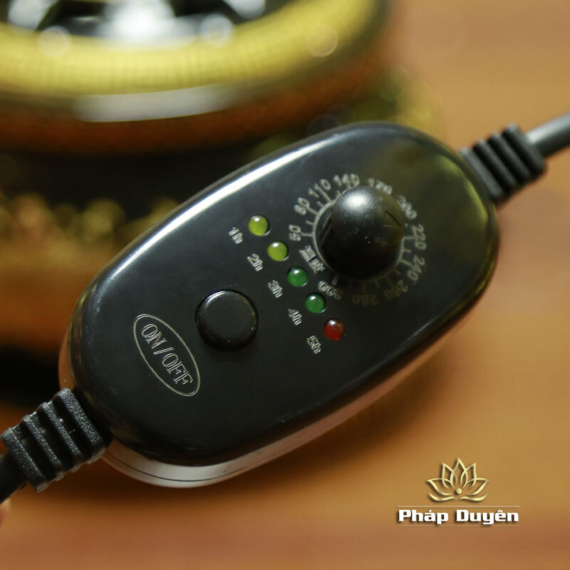 Lư Xông Trầm Bằng Điện, Hình Hoa Sen - Ảnh 3