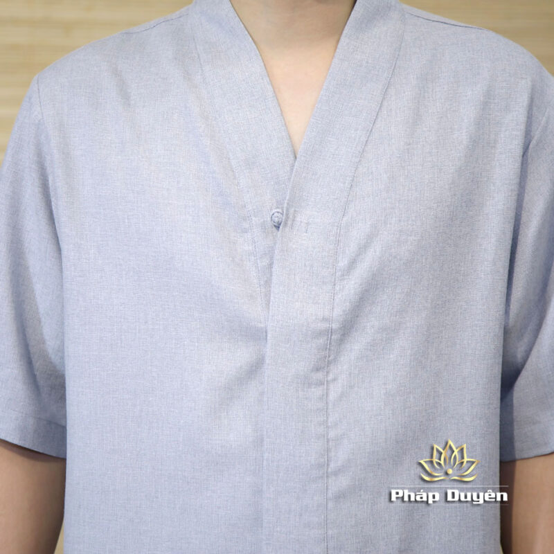 Bộ Nam Bà Lai Vải Linen Màu Xám, Vải Linen, Nhiều Size - Ảnh 3
