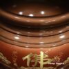 Bát Hương Hoa Sen Chữ Phật Đồng Màu Đỏ, Nhiều Kích Thước - ảnh 3