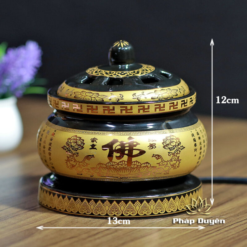 Lư Xông Trầm Bằng Điện, Hình Bát Nhã Tâm Kinh - Ảnh 5