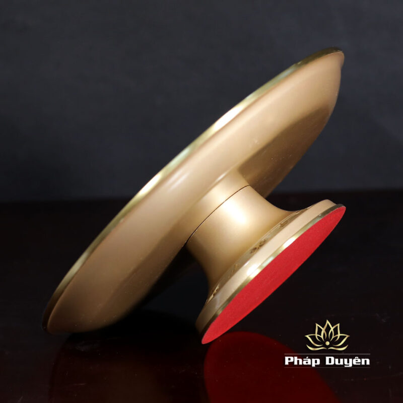 Đĩa Hoa Sen Bằng Đồng, Đường Kính 25cm - Ảnh 3