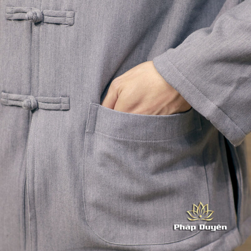 Bộ Quần Áo Nam Lót Nỉ, Màu Xám, Nhiều Size - Ảnh 4
