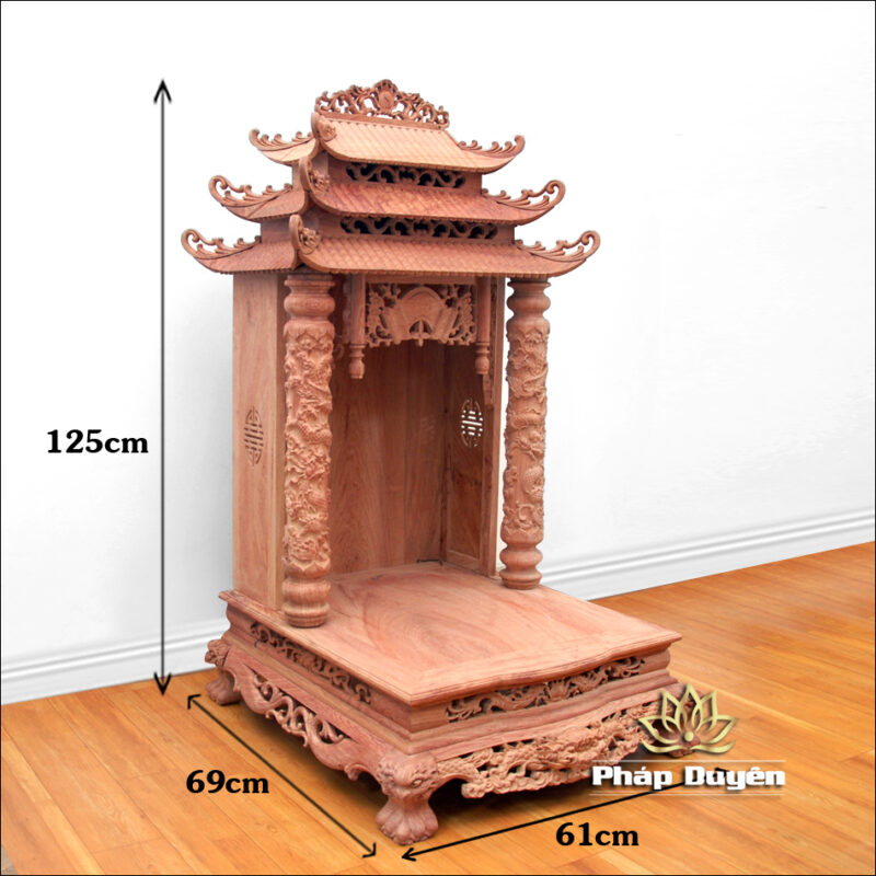 Ban Thờ Thần Tài Thổ Địa “Phú Quý”, KT 61*69*125cm - Ảnh 8