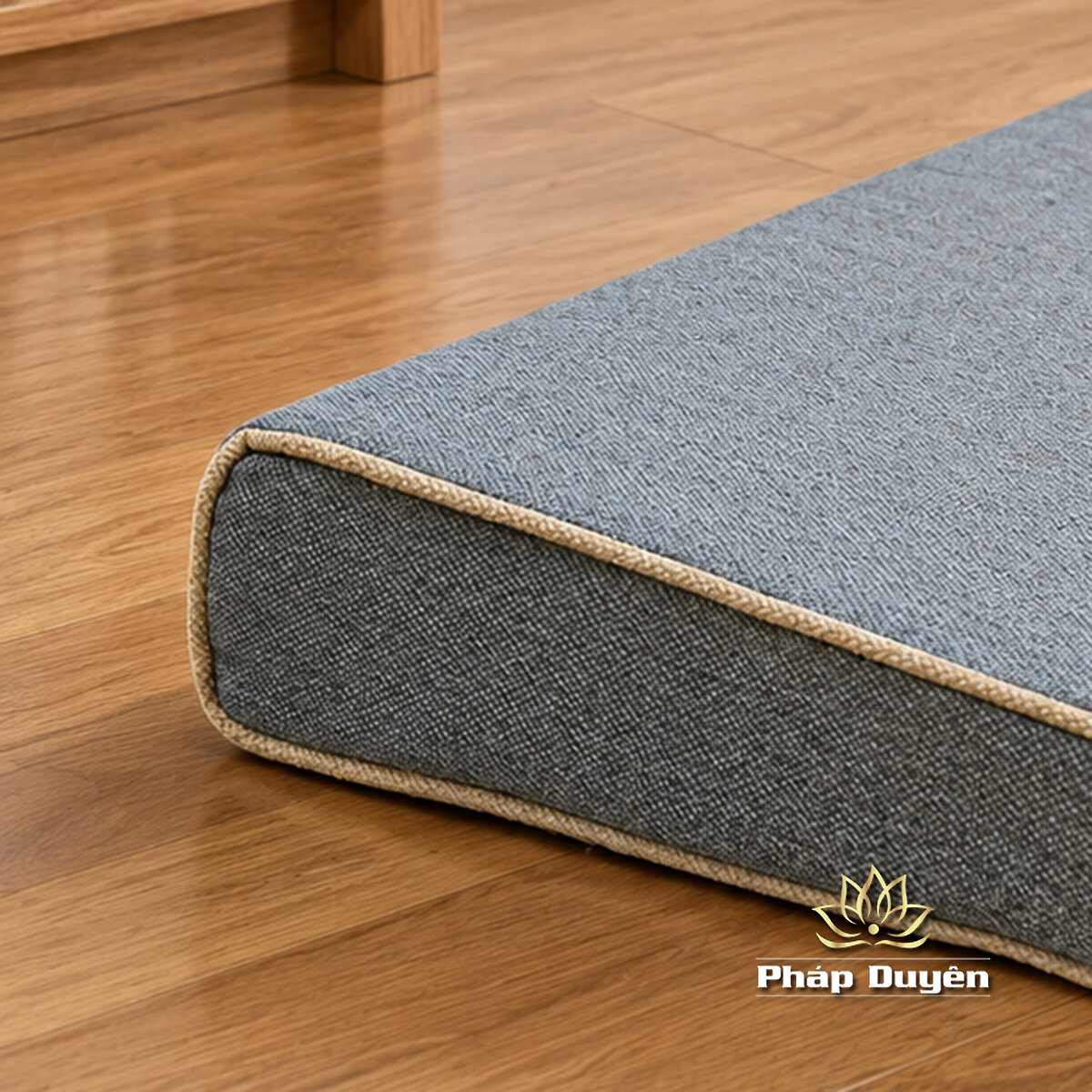 Đệm Dốc Ngồi Thiền, Ruột Xơ Dừa, Mầu Xám, Kích Thước 23x45cm - ảnh 9