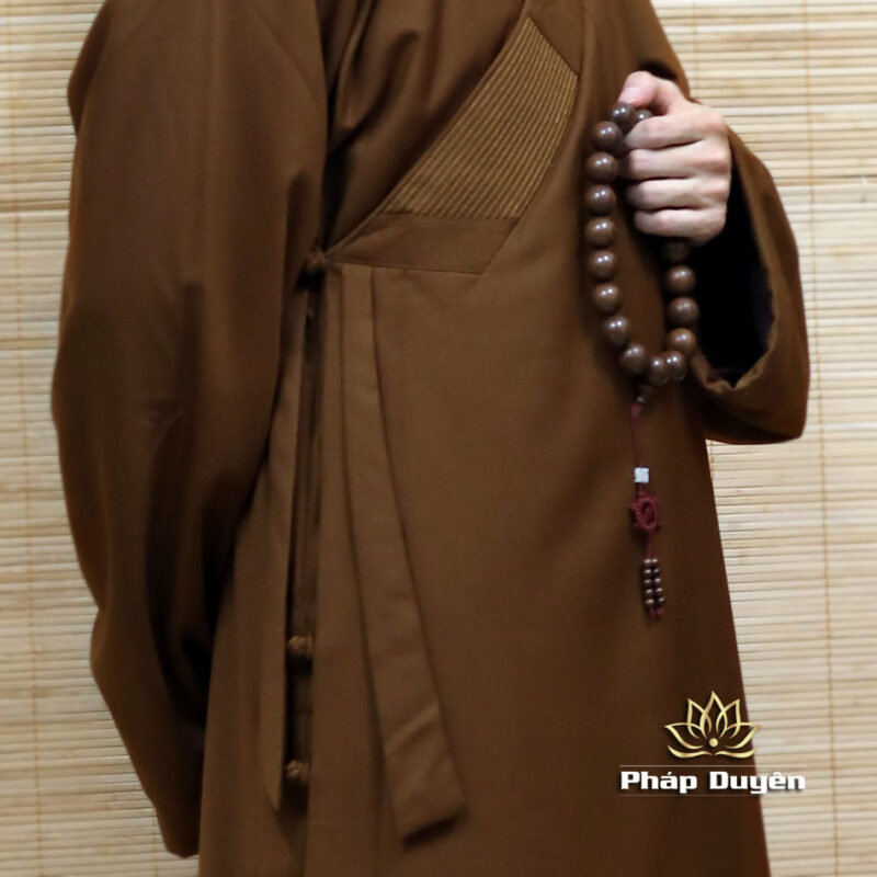 Áo Tràng Lót Lông Màu Nâu, Nhiều Size - Ảnh 4