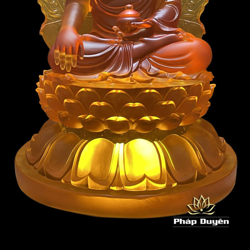 Bộ Tượng Dược Sư Bằng Lưu Ly, Cao 50cm, 73cm - Ảnh 17