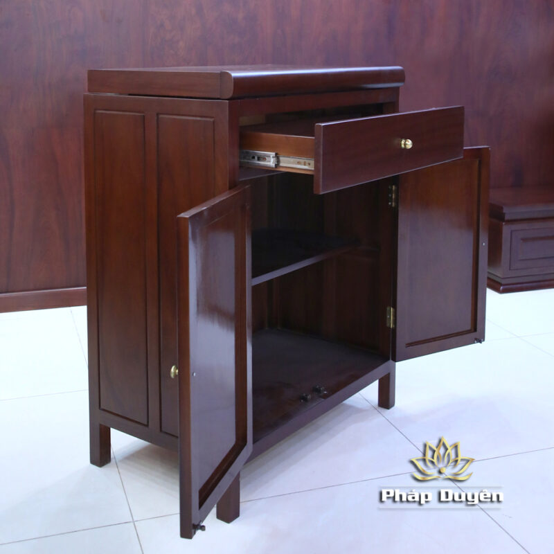 Bộ Ban Thờ Gia Tiên / Bàn Thờ Phật, Bằng Gỗ Gụ, Nhiều Kích Thước - Ảnh 14