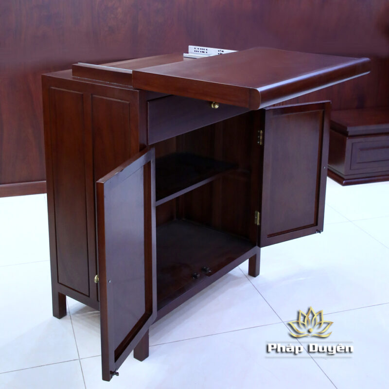 Bộ Ban Thờ Gia Tiên / Bàn Thờ Phật, Bằng Gỗ Gụ, Nhiều Kích Thước - Ảnh 15
