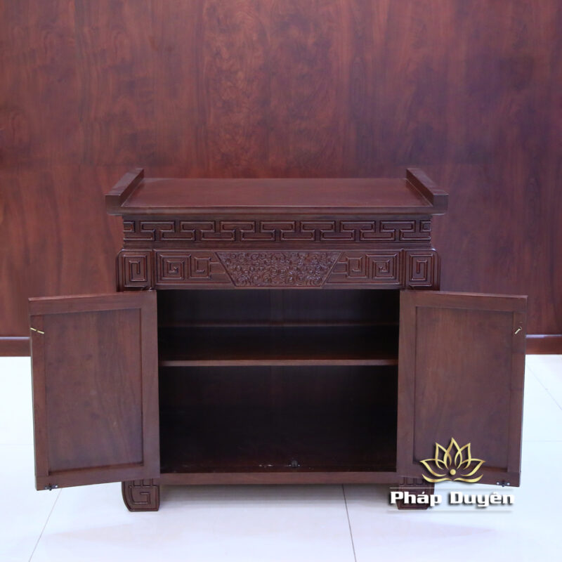 Bộ Ban Thờ Gia Tiên / Bàn Thờ Phật, Bằng Gỗ Gụ, Nhiều Kích Thước - Ảnh 11