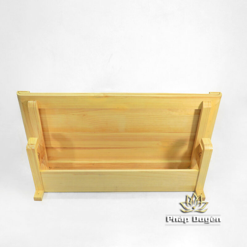 Ban Thờ Treo Tường Chữ Thọ, Bằng Gỗ Thông Màu Vàng Sáng, Kích Thước 98x48x23cm - Ảnh 4