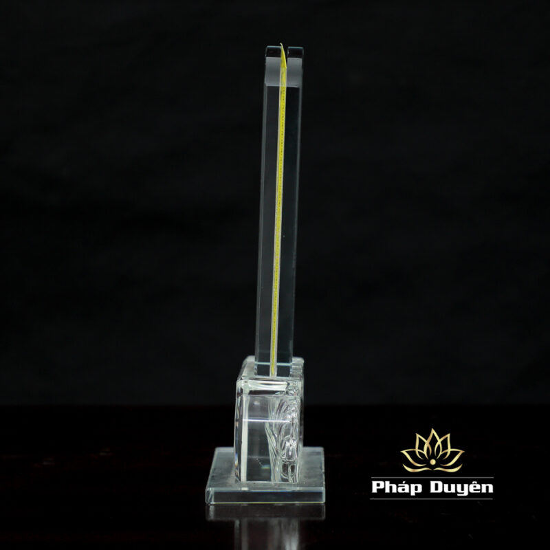 Bài Vị Bằng Thủy Tinh, Kích Thước 22x6x3cm - Ảnh 4