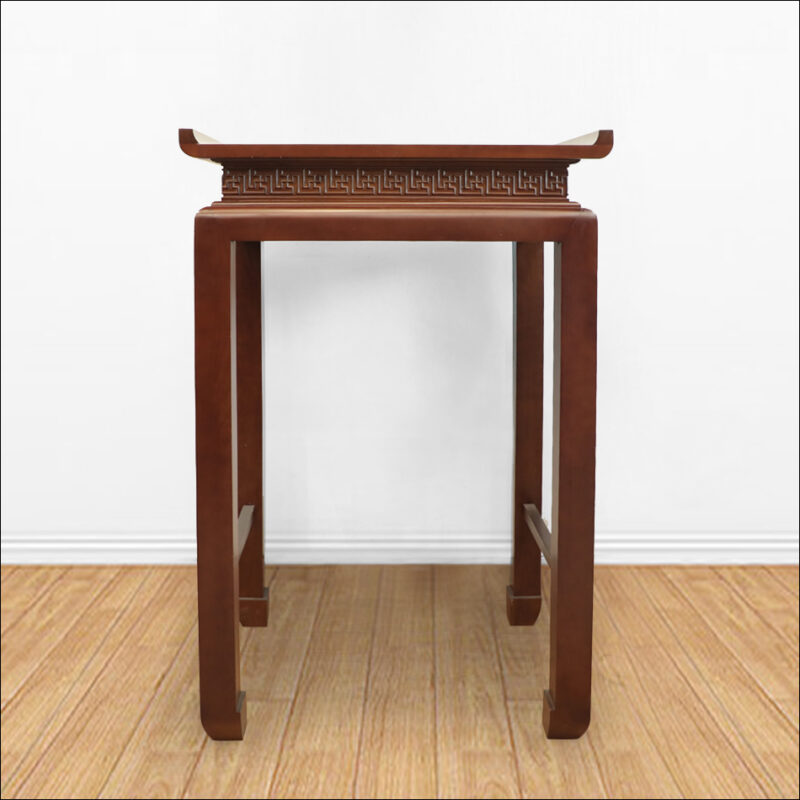 Bàn Thờ Gia Tiên, Bàn Thờ Phật, Bằng Gỗ Sồi Màu Óc Chó, Kích Thước 89*61*127 cm