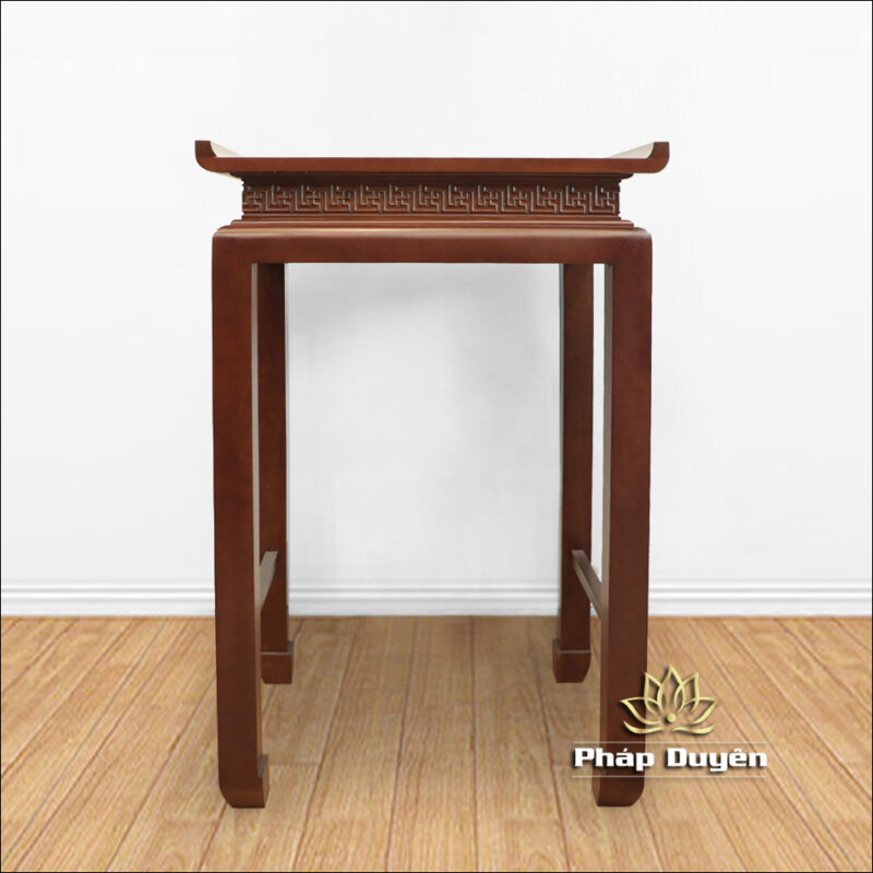 Bàn Thờ Gia Tiên, Bàn Thờ Phật, Bằng Gỗ Sồi Màu Óc Chó, Kích Thước 89*61*127 cm - Ảnh 2