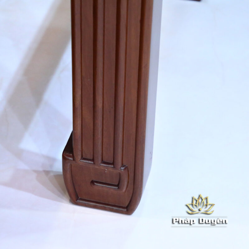 Bàn Thờ Gia Tiên / Bàn Thờ Phật, Gỗ Gõ Màu Óc Chó, Kích Thước 153*68*127 cm - Ảnh 3