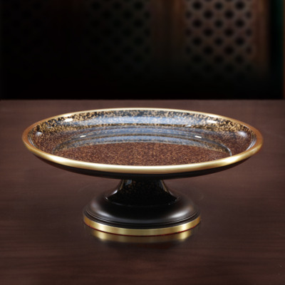 Đĩa Thờ (Mâm Bồng) Bằng Đồng Vân Đá, Nhiều Kích Thước