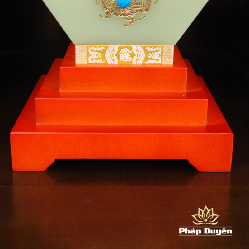Bồn Tụ Bảo Thanh Ngọc Cây Phát Tài, Cao 42cm - Ảnh 8