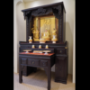 Ban Thờ Gia Tiên, Ban Thờ Phật Chữ Nho Song Lầu, Gỗ Hương Đá, Màu Óc Chó, KT 155*69*232 cm - ảnh 8