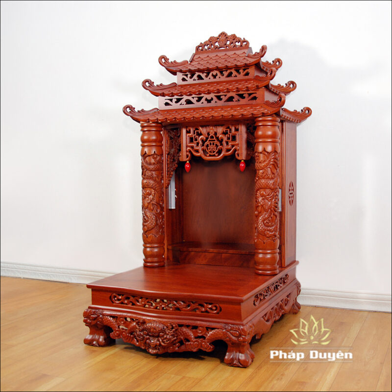 Ban Thờ Thần Tài Thổ Địa “Đại Cát”, KT 56*69*116cm - Ảnh 2