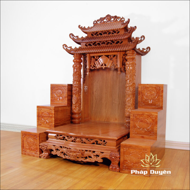 Combo Ban Thờ Thần Tài Thổ Địa “Phú Quý”, KT 101*69*125cm - Ảnh 2
