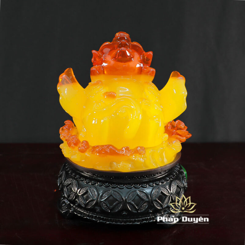 Tỳ Hưu Chiêu Tài Tiến Bảo Thanh Ngọc/Huỳnh Ngọc, Cao 20cm - Ảnh 8