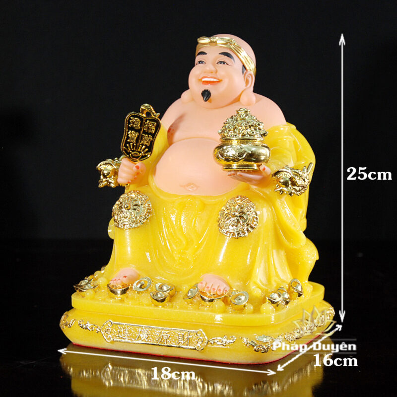 Bộ Ba Ngài Thần Tiền - Thần Tài - Thổ Địa Bột Đá Thạch Anh, Cỡ Nhỏ - Ảnh 14
