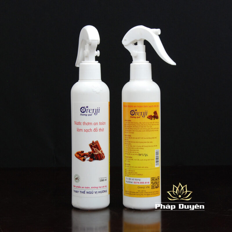 Lọ Xịt Bao Sái Đồ Thờ Và Ban Thờ - Ảnh 2