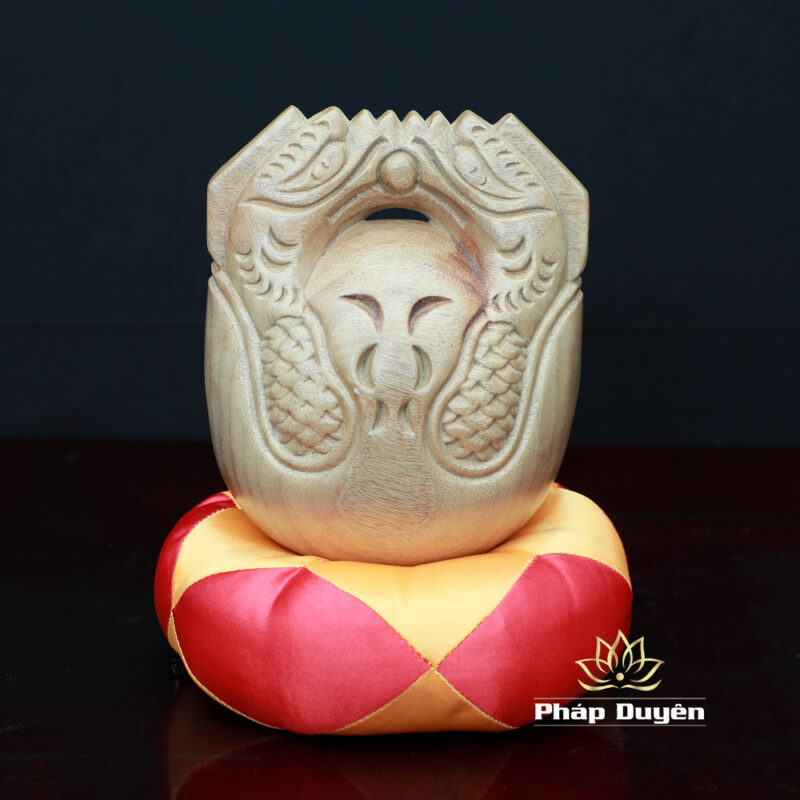 Bộ Chuông Mõ Tụng Kinh Tại Gia, Kích Thước 12.5cm, Mã 007 - Ảnh 7