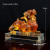Đôi Tỳ Hưu Lưu Ly Tịch Tà Huỳnh Ngọc, Kích Thước 20*8*18.5cm - ảnh 5