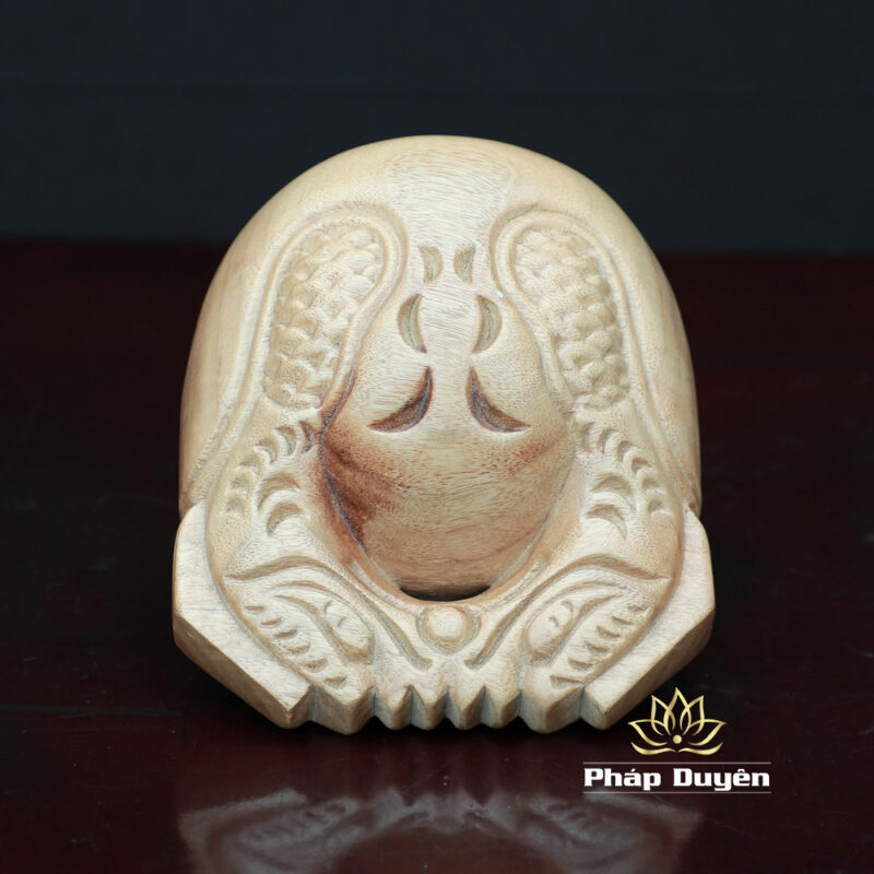 Bộ Chuông Mõ Tụng Kinh Tại Gia, Kích Thước 12.5cm, Mã 007 - Ảnh 6