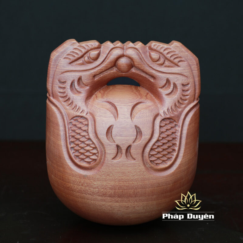 Bộ Chuông Mõ Tụng Kinh Tại Gia, Kích Thước 12.5cm, Mã 006 - Ảnh 7