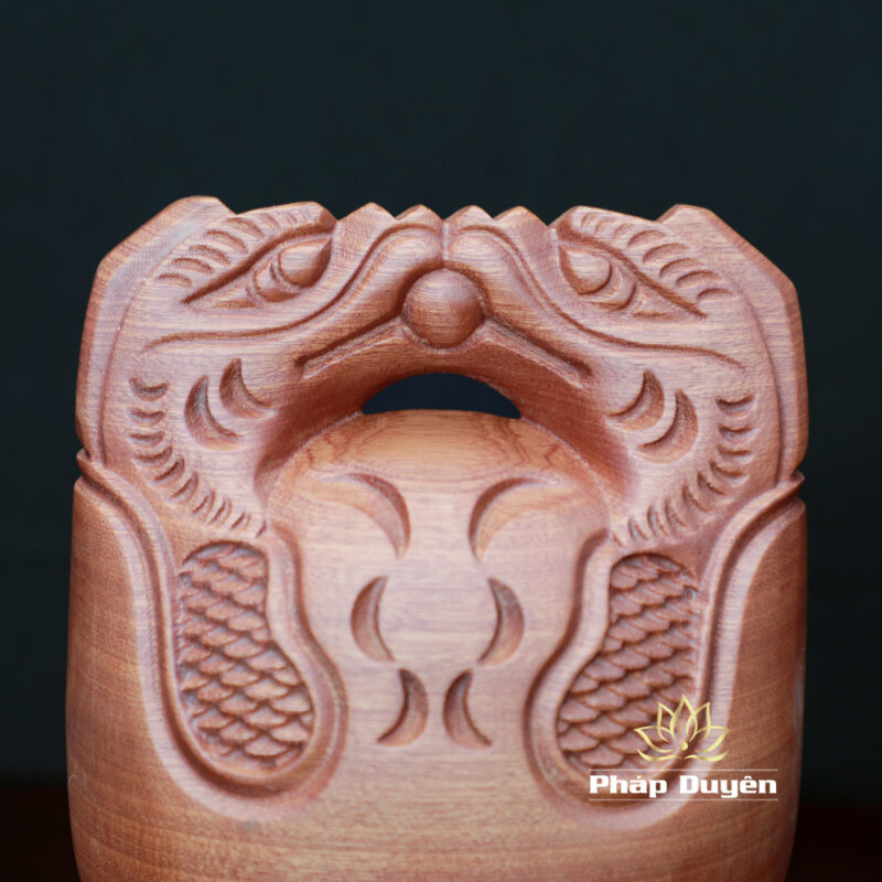 Bộ Chuông Mõ Tụng Kinh Tại Gia, Kích Thước 12.5cm, Mã 006 - Ảnh 8