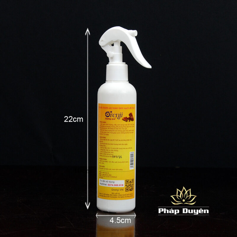 Lọ Xịt Bao Sái Đồ Thờ Và Ban Thờ - Ảnh 5
