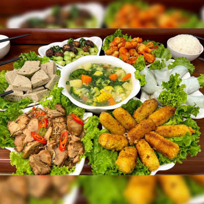 Mâm Chay Hiếu Hạnh (nguyên liệu)