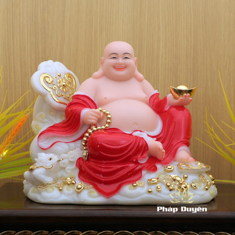 Bộ Bàn Thờ Thần Tài Thổ Địa Mái Bằng, Gỗ Hương Dát Vàng, KT 87*87*78cm - Ảnh 3