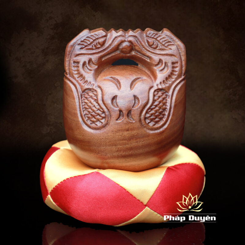 Bộ Chuông Mõ Tụng Kinh Tại Gia, Đường Kính 9.5cm, Mã 014 - Ảnh 6