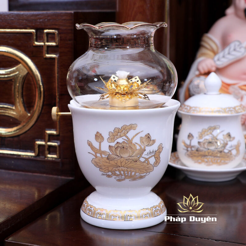 Bộ Bàn Thờ Thần Tài Thổ Địa Mái Bằng, Gỗ Hương Dát Vàng, KT 87*87*78cm - Ảnh 9