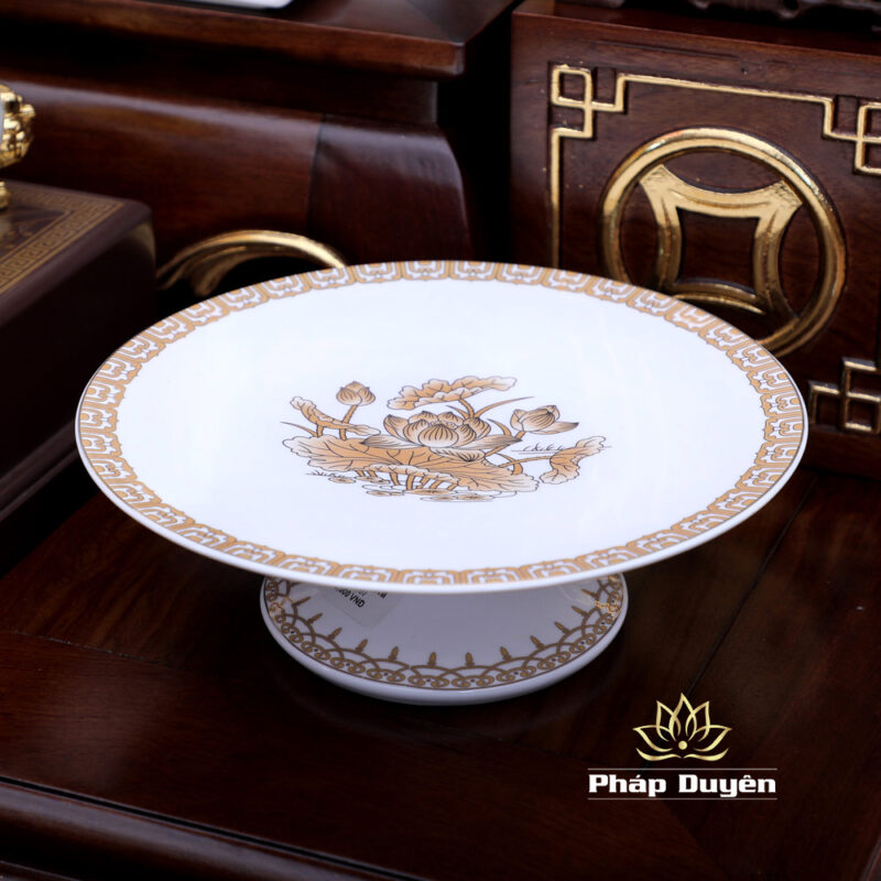Bộ Bàn Thờ Thần Tài Thổ Địa Mái Bằng, Gỗ Hương Dát Vàng, KT 87*87*78cm - Ảnh 12