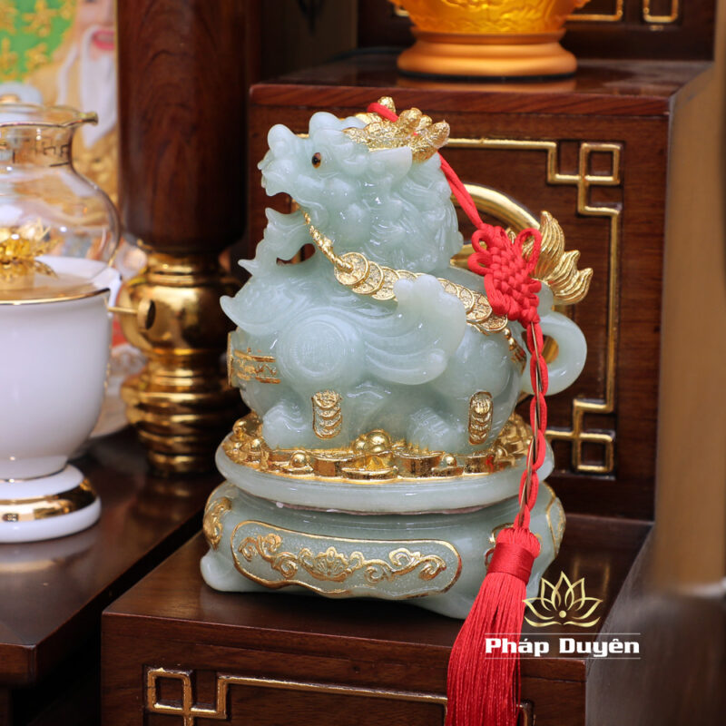 Bộ Bàn Thờ Thần Tài Thổ Địa Mái Bằng, Gỗ Hương Dát Vàng, KT 87*87*78cm - Ảnh 17