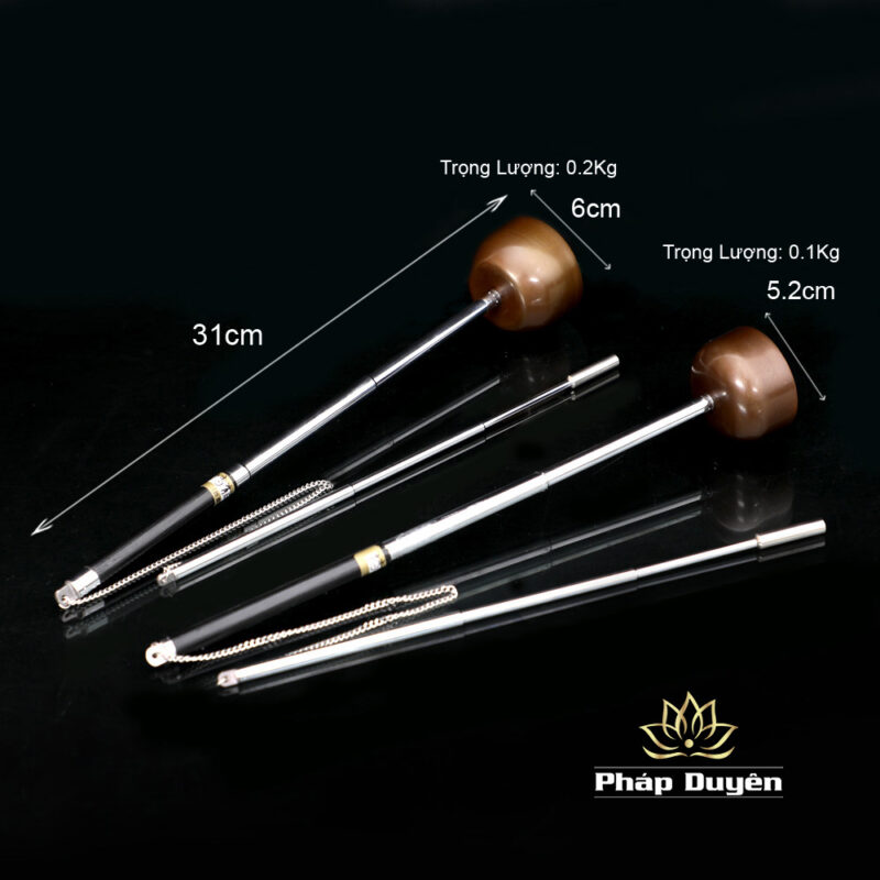 Khánh Dây Đồng Cổ Mầu Nâu Tay Kéo Dài, Nhiều Cỡ - Ảnh 5