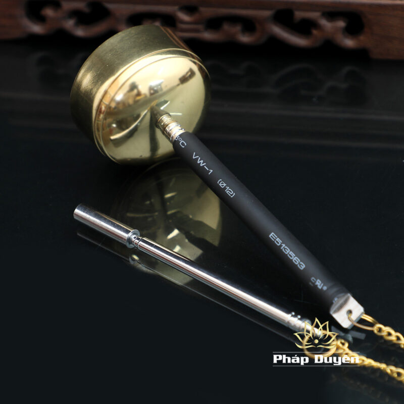 Khánh Dây Đồng Vàng Chỉnh Được Độ Dài, Cỡ 5.5cm - Ảnh 3