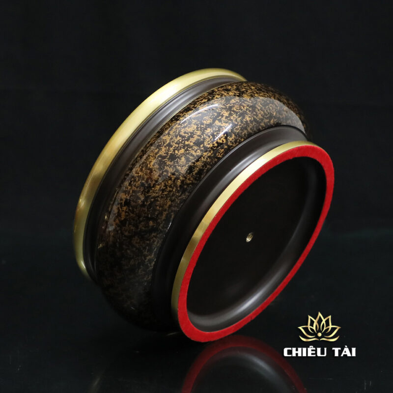 Lư Trầm Bằng Đồng Vân Đá Đen - Ảnh 6