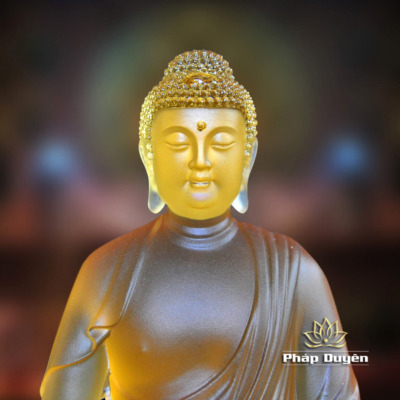 Alternative view of Tượng Phật Dược Sư Đá Lưu Ly, Cao 20.8cm