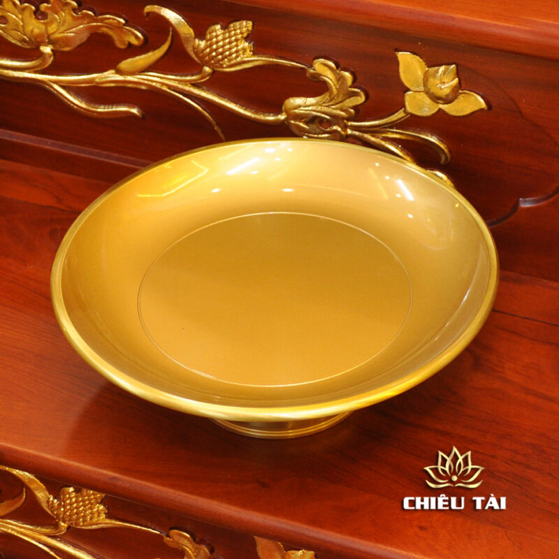 Bộ Bàn Thờ Thần Tài Thổ Địa Ba Gian Đồng Vàng Chữ Phật “Thái Hòa Hưng Vượng”, KT 153*127*189cm - Ảnh 19