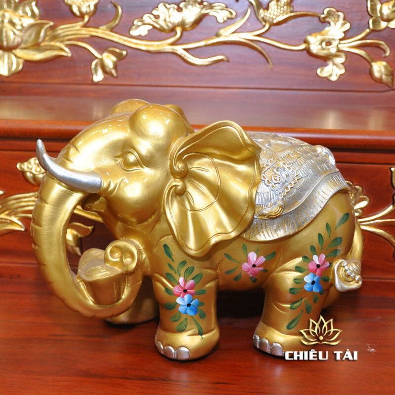 Bộ Bàn Thờ Thần Tài Thổ Địa Ba Gian Đồng Vàng Chữ Phật “Thái Hòa Hưng Vượng”, KT 153*127*189cm - Ảnh 31