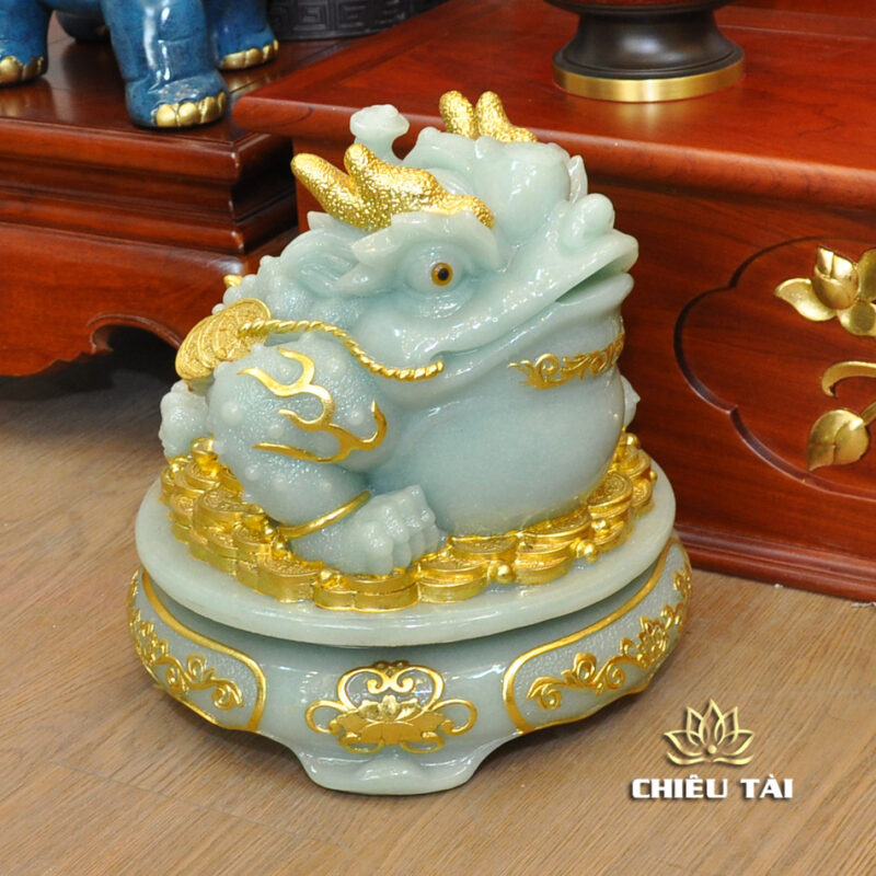 Bộ Bàn Thờ Thần Tài Thổ Địa Ba Gian Đồng Vàng Chữ Phật “Thái Hòa Hưng Vượng”, KT 153*127*189cm - Ảnh 32